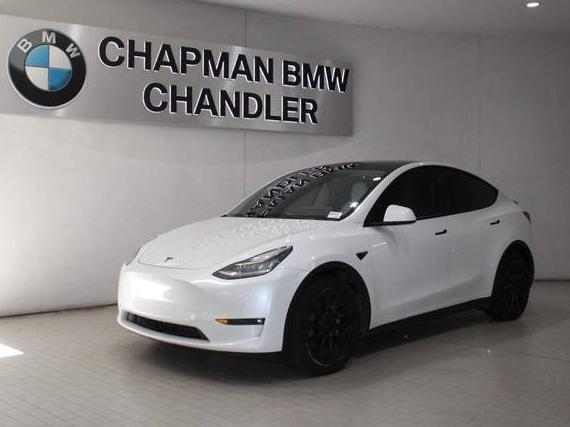 TESLA MODEL Y 2021 5YJYGDEE0MF228503 image